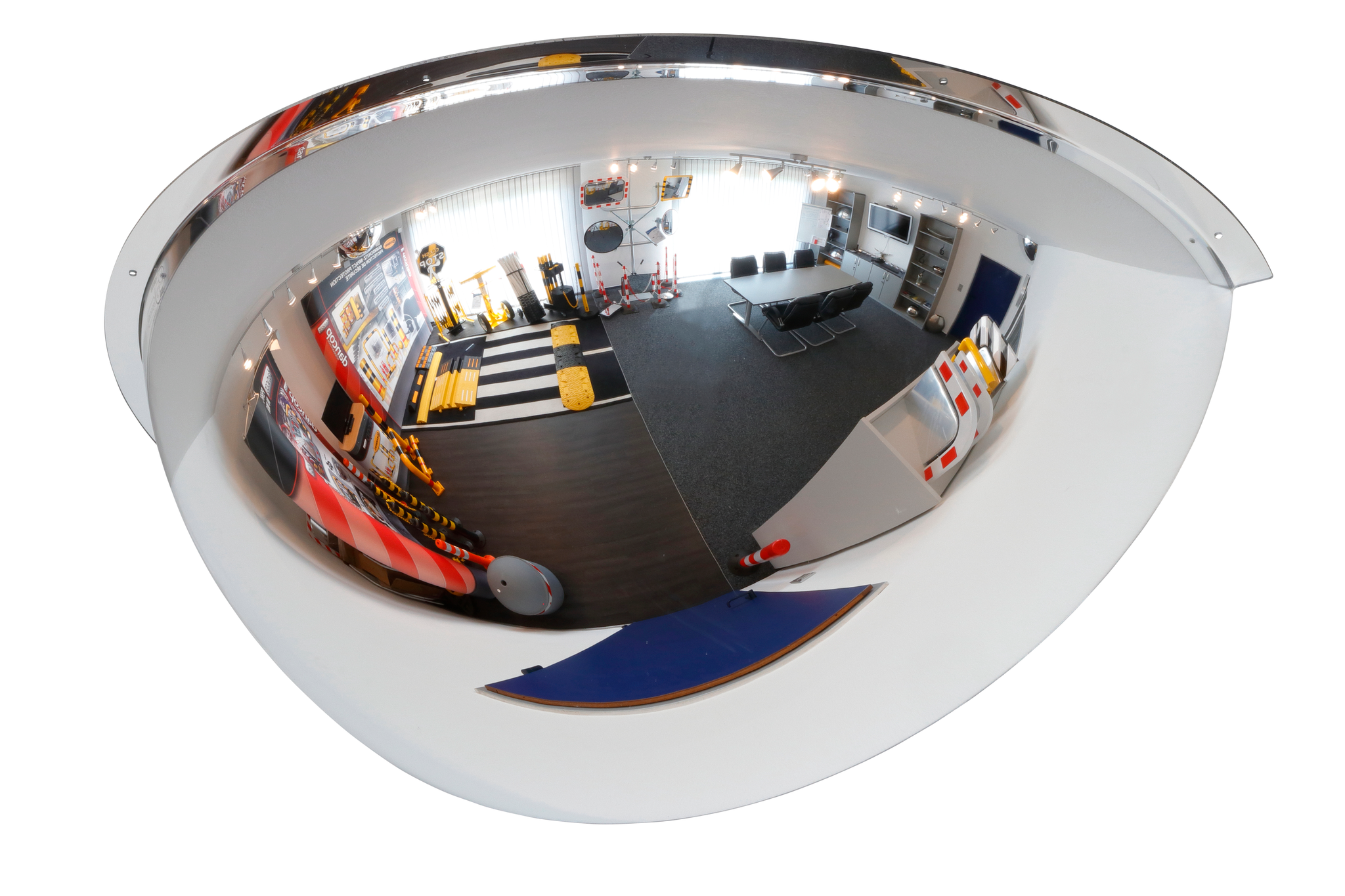 180 ° dome mirror